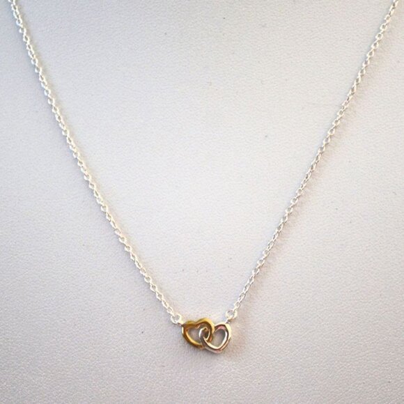 CLEARANCE!! Pandora United in Love Necklace Two Toned - Picture 1 of 3